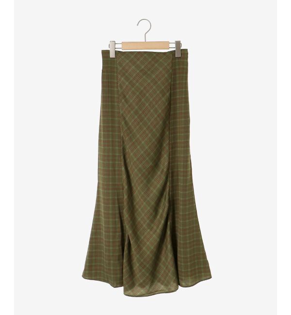 MAJESTICLEGON「チェックマーメイドスカート」|スカート|