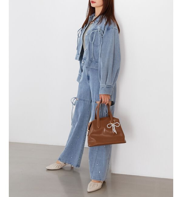 MAJESTICLEGON「チャームセットボストンバッグ」|ボストンバッグ|