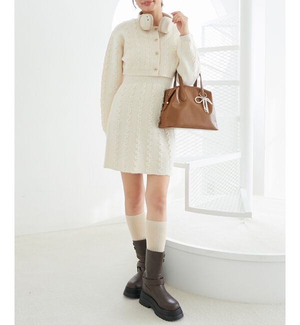 MAJESTICLEGON「チャームセットボストンバッグ」|ボストンバッグ|