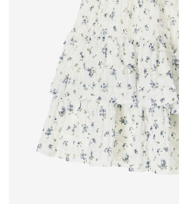 MAJESTICLEGON「カットレースフリルミニスカパン」|スカート|