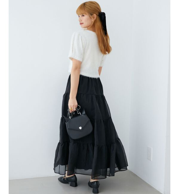  「☆ふわふわビジュートップス」|Tシャツ・カットソー|