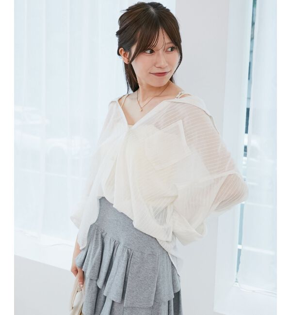  「2wayミディシャツ」|シャツ・ブラウス|