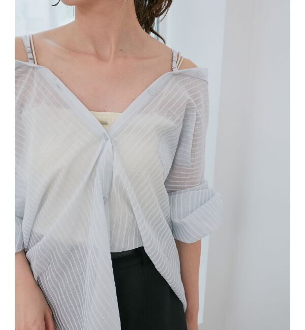  「2wayミディシャツ」|シャツ・ブラウス|