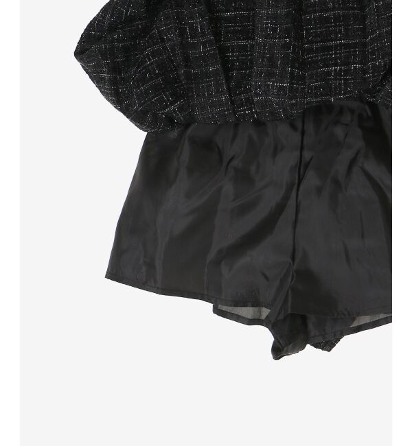  「ベルト付きプリーツミニスカパン」|スカート|