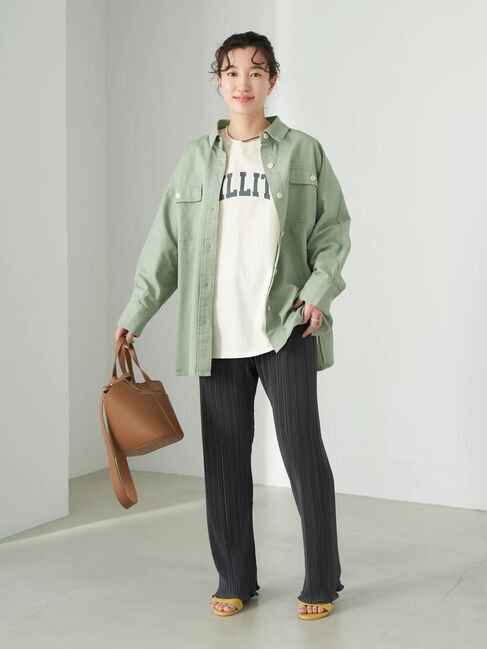 earth music&ecology「カバーアップブルゾン」|スーツ|