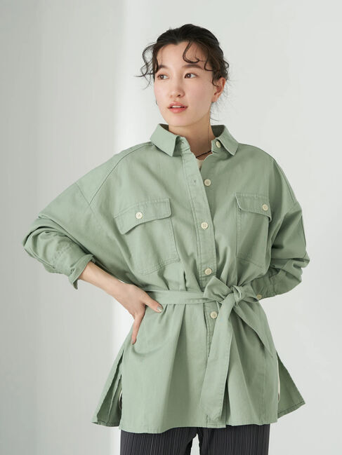 earth music&ecology「カバーアップブルゾン」|スーツ|