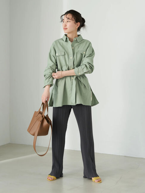 earth music&ecology「カバーアップブルゾン」|スーツ|