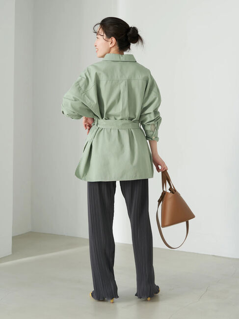 earth music&ecology「カバーアップブルゾン」|スーツ|