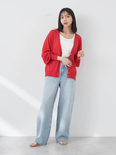 earth music&ecology「ヴィンテージボタンカーディガン」|カーディガン|