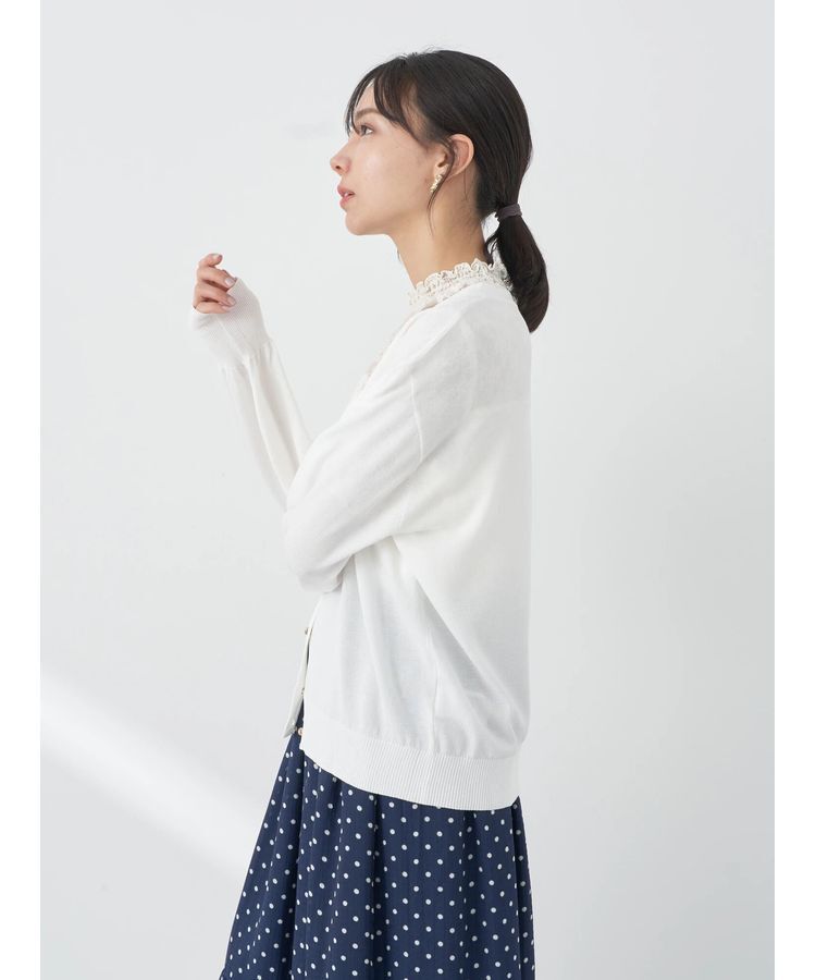 earth music&ecology「ヴィンテージボタンカーディガン」|カーディガン|