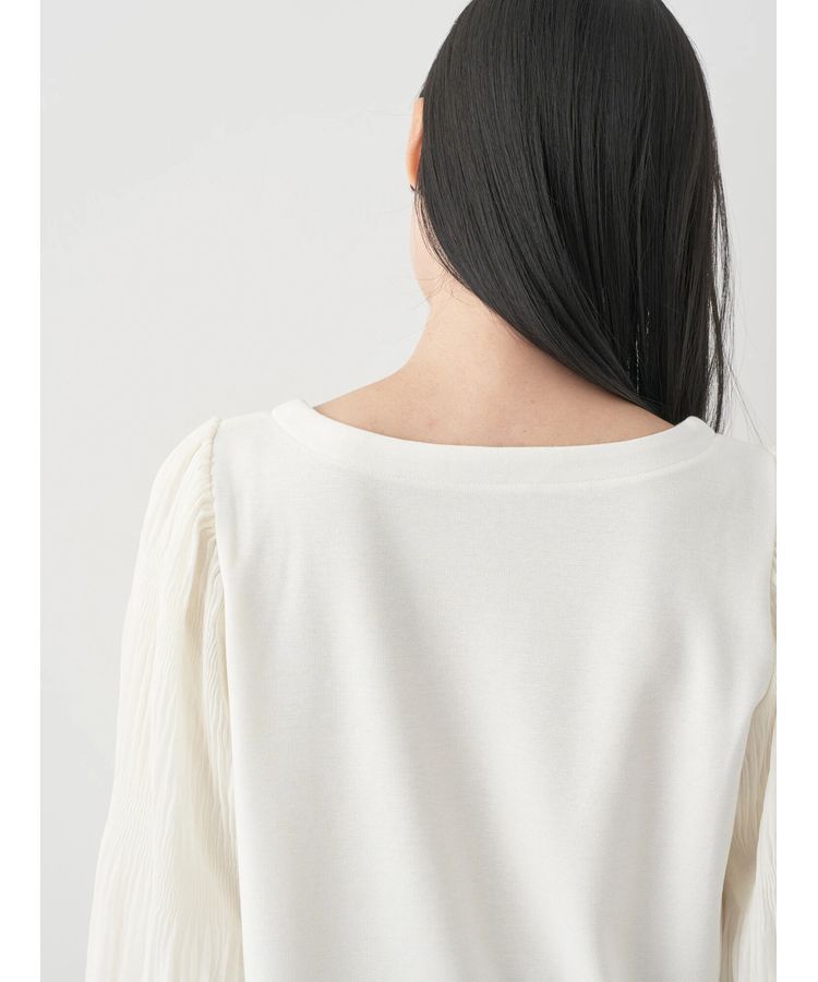 earth music&ecology「マジョリカプリーツプルオーバー」|Tシャツ・カットソー|