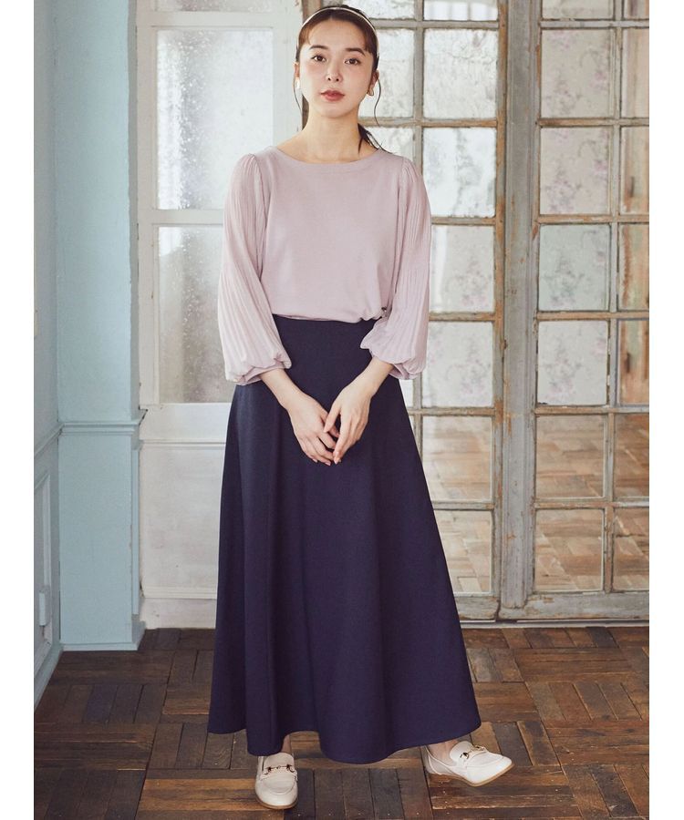 earth music&ecology「マジョリカプリーツプルオーバー」|Tシャツ・カットソー|