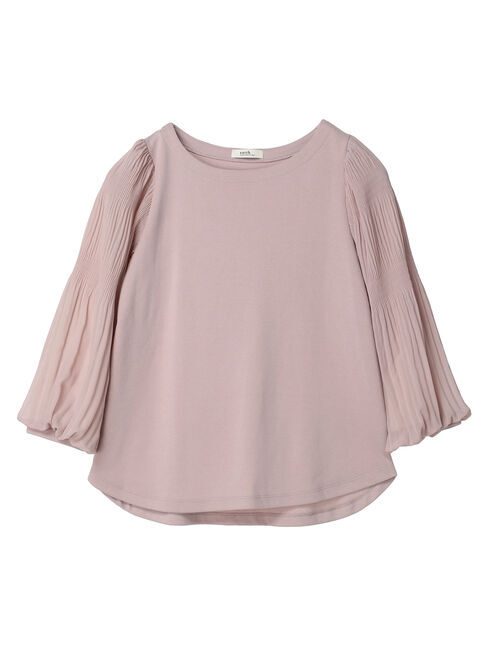 earth music&ecology「マジョリカプリーツプルオーバー」|Tシャツ・カットソー|