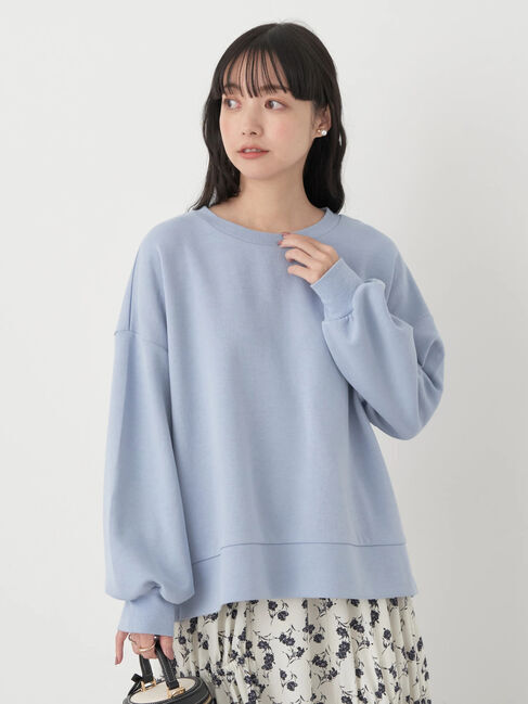 earth music&ecology「サイドボタンダンボールプルオーバー」|Tシャツ・カットソー|