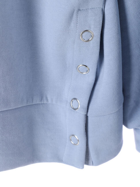 earth music&ecology「サイドボタンダンボールプルオーバー」|Tシャツ・カットソー|