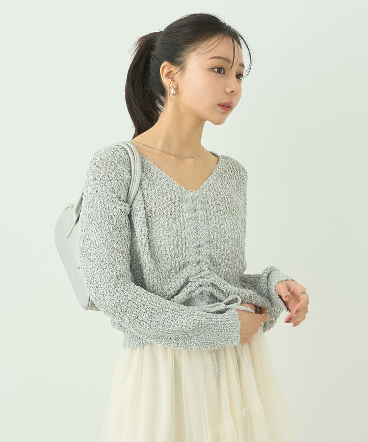 earth music&ecology「ドロストニットプルオーバー」|ニット・セーター|