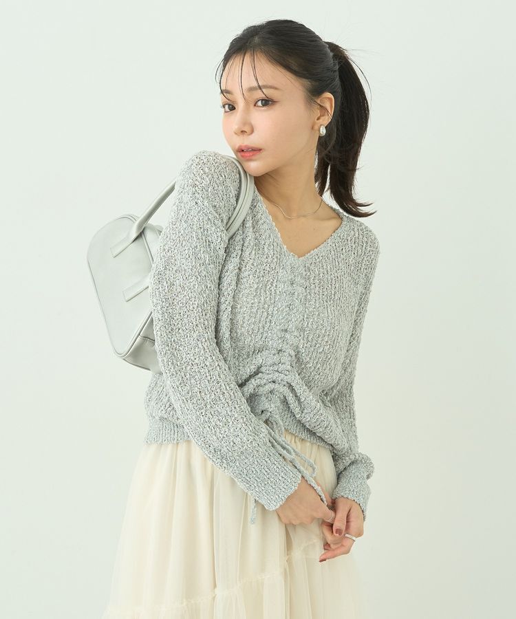 earth music&ecology「ドロストニットプルオーバー」|ニット・セーター|