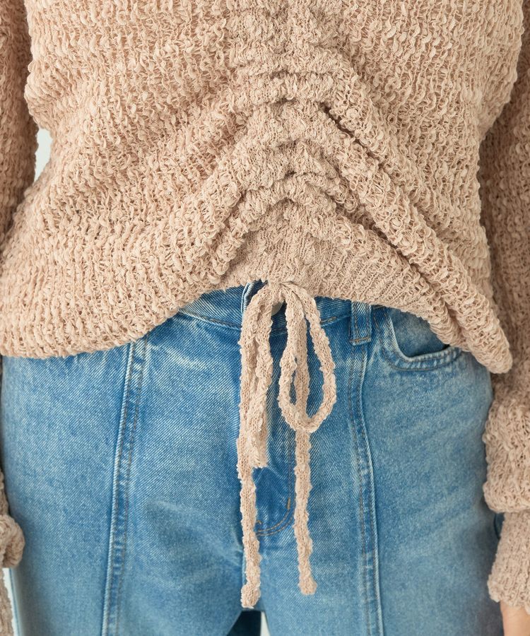 earth music&ecology「ドロストニットプルオーバー」|ニット・セーター|