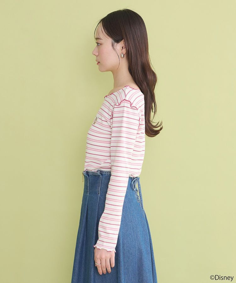 earth music&ecology「チップ&デール/ボーダーメロープルオーバー」|Tシャツ・カットソー|