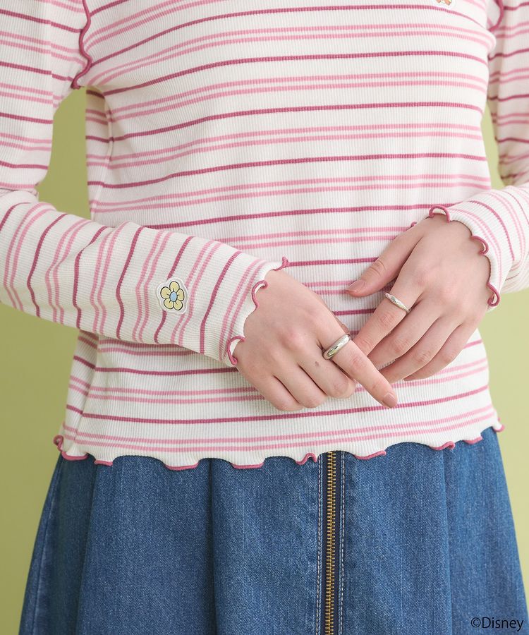 earth music&ecology「チップ&デール/ボーダーメロープルオーバー」|Tシャツ・カットソー|