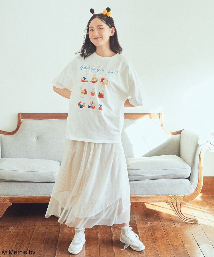earth music&ecology「miffy/earth strawberry Tee」|Tシャツ・カットソー|