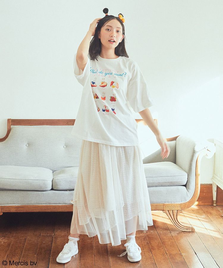 earth music&ecology「miffy/earth strawberry Tee」|Tシャツ・カットソー|