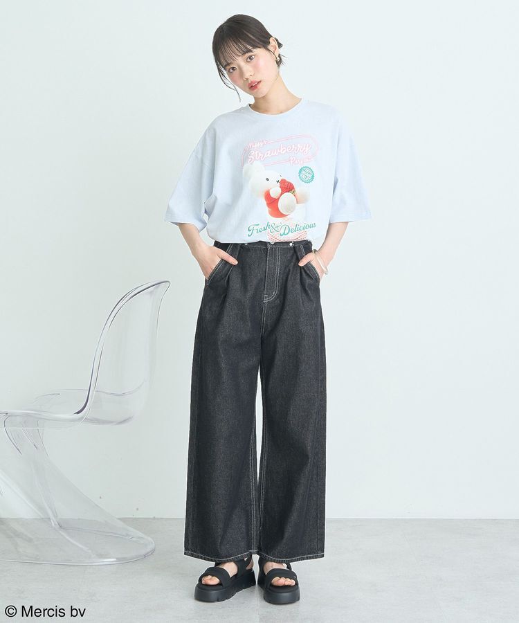earth music&ecology「miffy/earth strawberry Tee」|Tシャツ・カットソー|