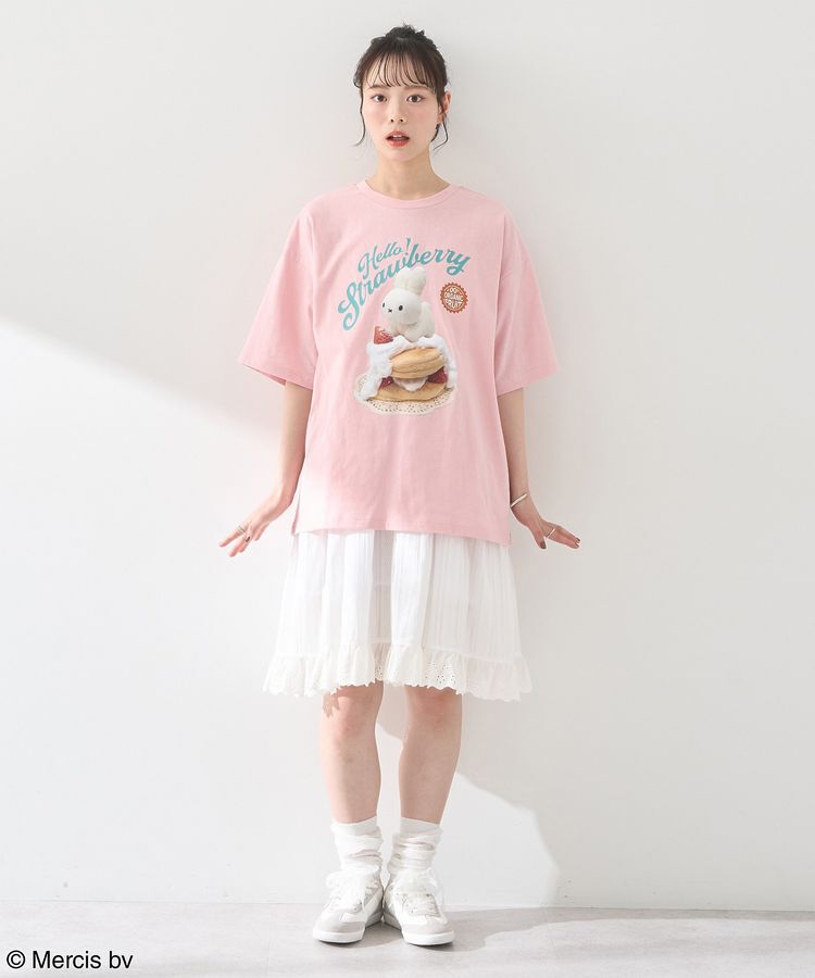 earth music&ecology「miffy/earth strawberry Tee」|Tシャツ・カットソー|