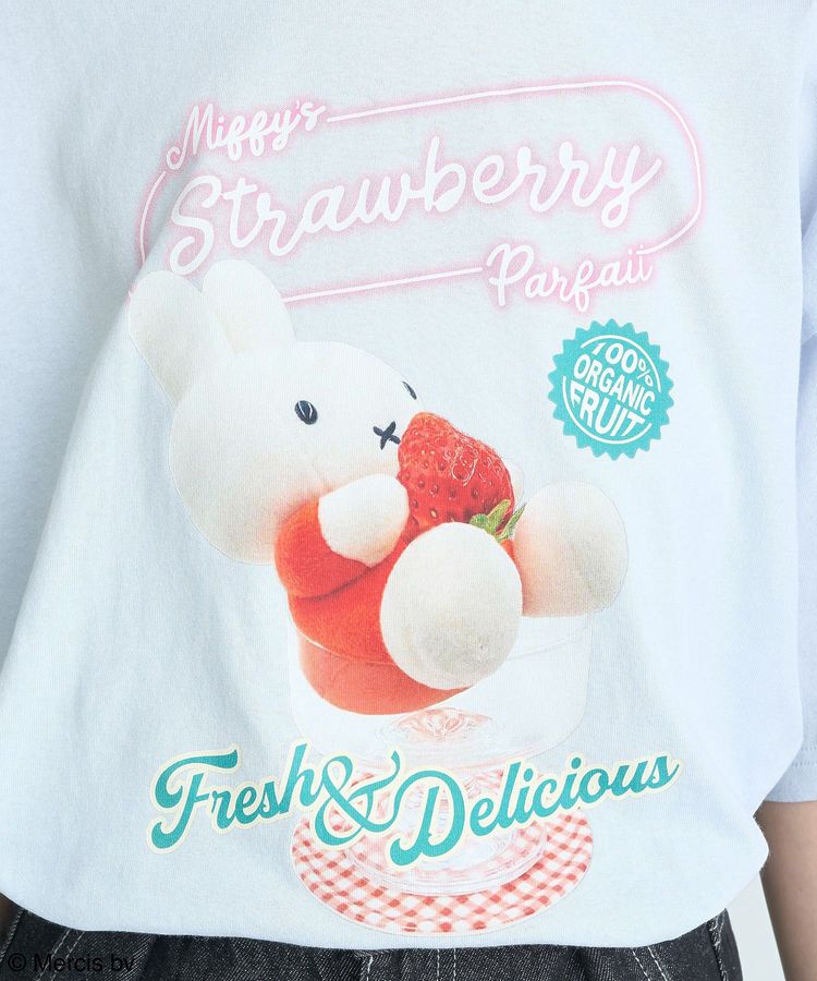 earth music&ecology「miffy/earth strawberry Tee」|Tシャツ・カットソー|
