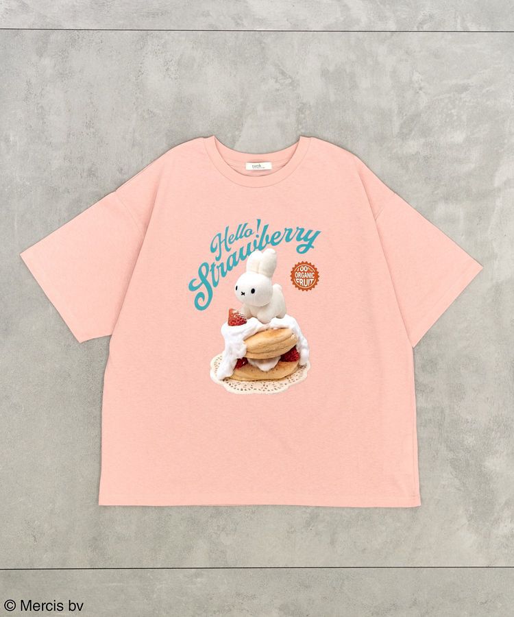 earth music&ecology「miffy/earth strawberry Tee」|Tシャツ・カットソー|