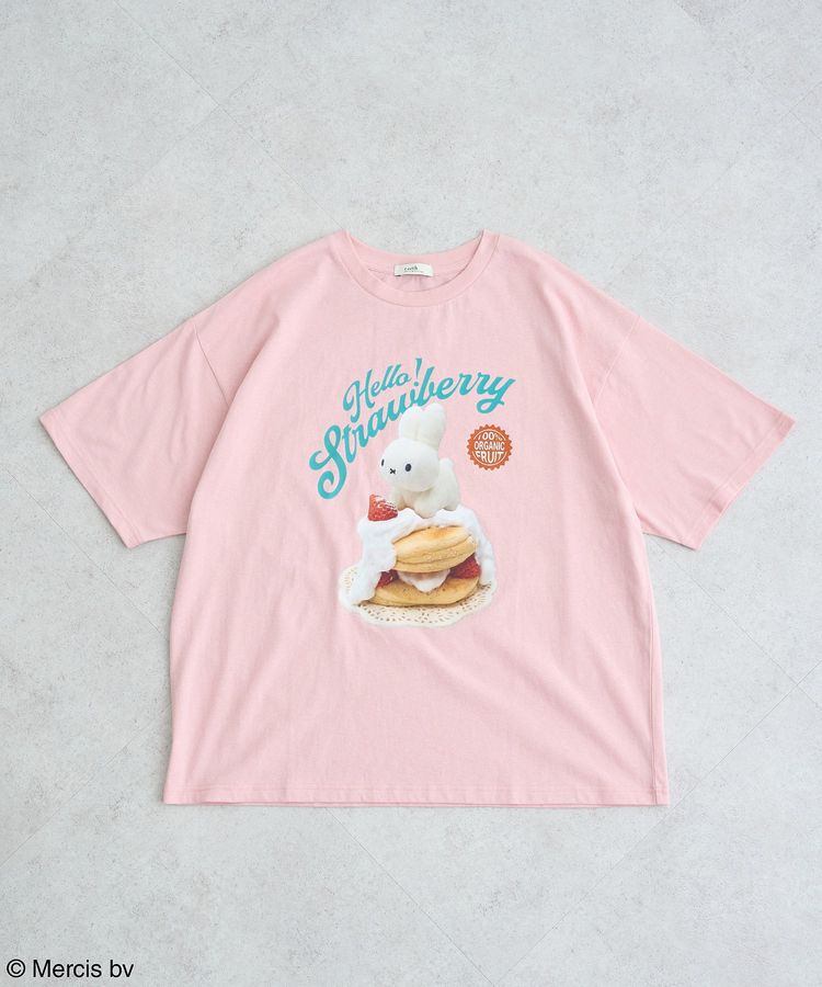 earth music&ecology「miffy/earth strawberry Tee」|Tシャツ・カットソー|