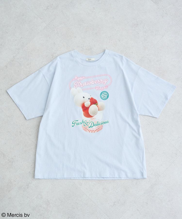 earth music&ecology「miffy/earth strawberry Tee」|Tシャツ・カットソー|