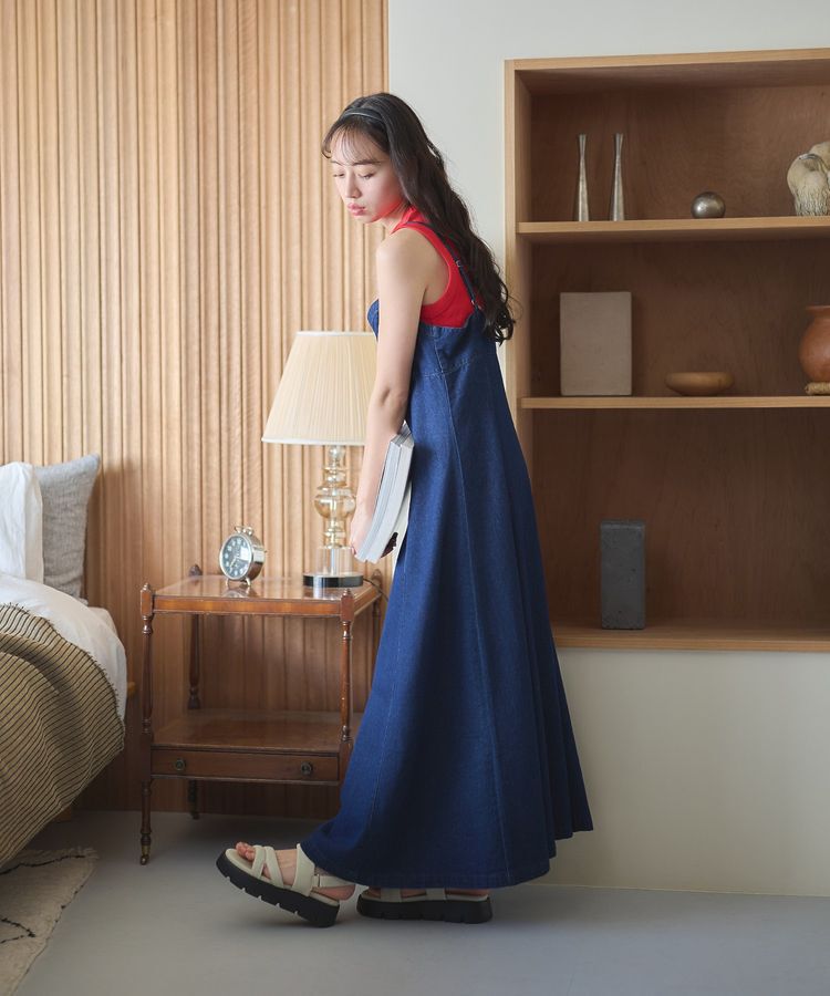 earth music&ecology「リブタンクトップ」|キャミソール|