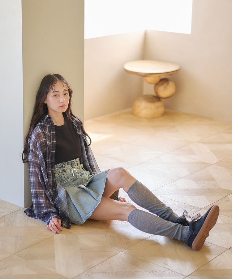 earth music&ecology「リブタンクトップ」|キャミソール|