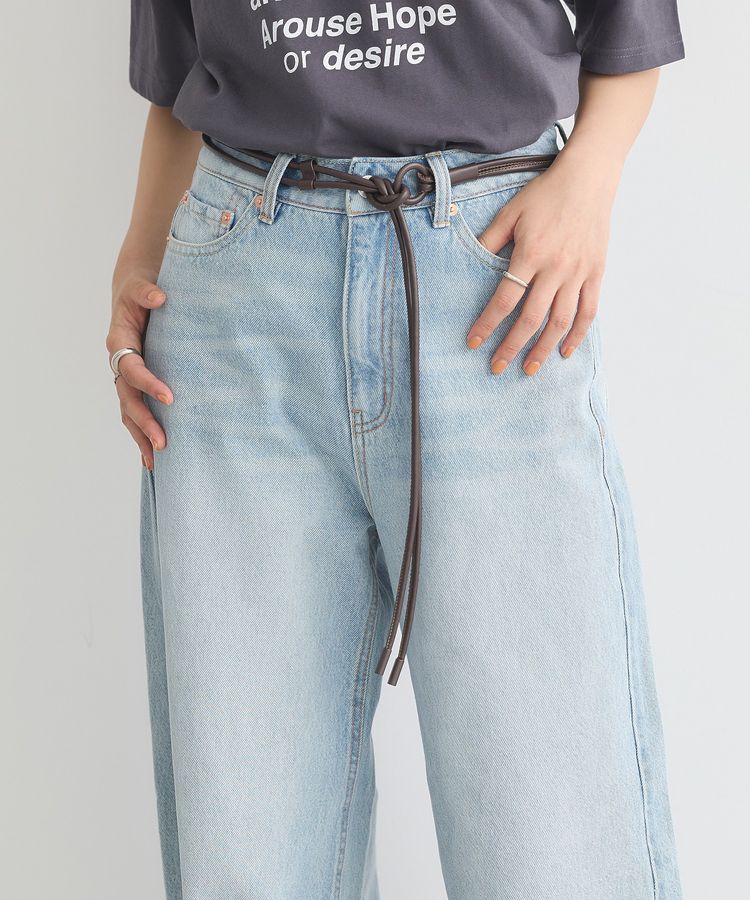 earth music&ecology「ロープリングベルト」|ベルト|