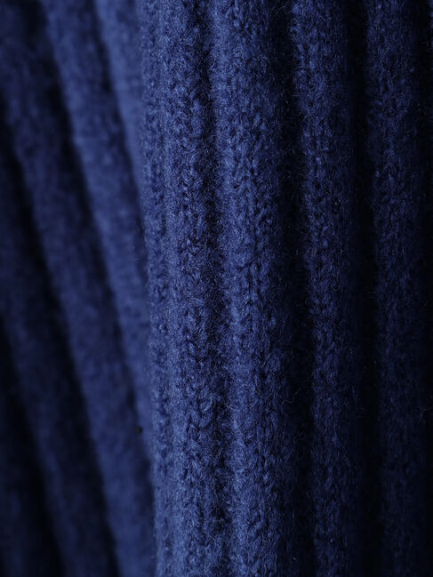  「抜け衿Vネックワイドリブワンピース」|ワンピース|