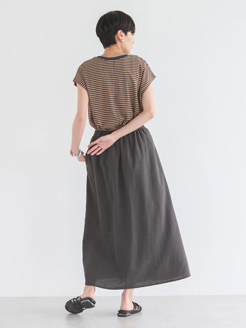 AMERICAN HOLIC「接触冷感フレンチスリーブカットプルオーバー」|Tシャツ・カットソー|