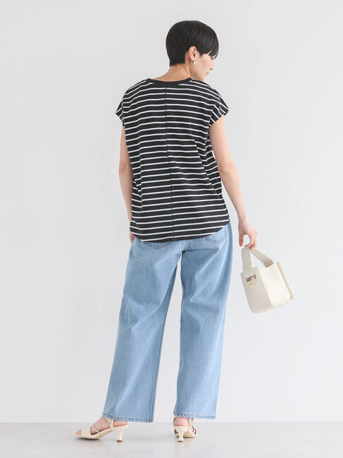 AMERICAN HOLIC「接触冷感フレンチスリーブカットプルオーバー」|Tシャツ・カットソー|