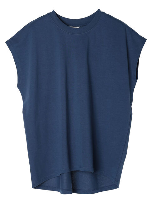 AMERICAN HOLIC「接触冷感フレンチスリーブカットプルオーバー」|Tシャツ・カットソー|