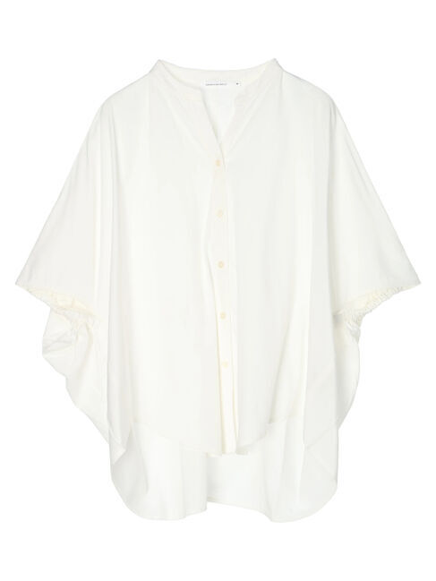 AMERICAN HOLIC「接触冷感+UVカット　ギャザースリーブブラウス」|シャツ・ブラウス|