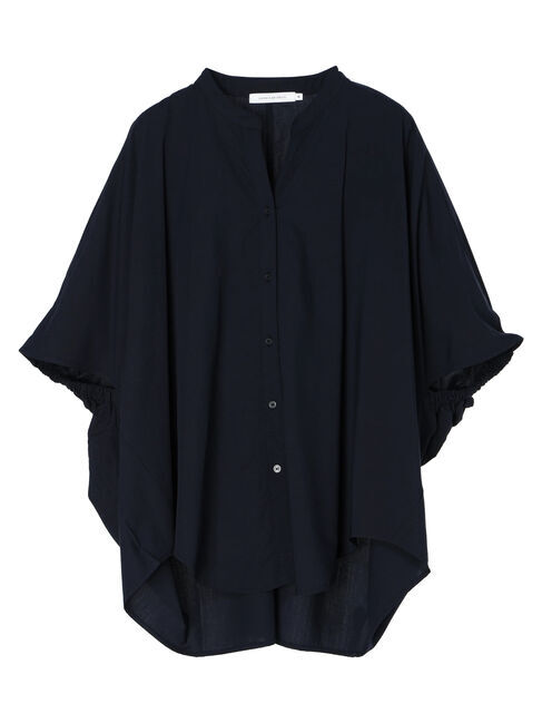 AMERICAN HOLIC「接触冷感+UVカット　ギャザースリーブブラウス」|シャツ・ブラウス|