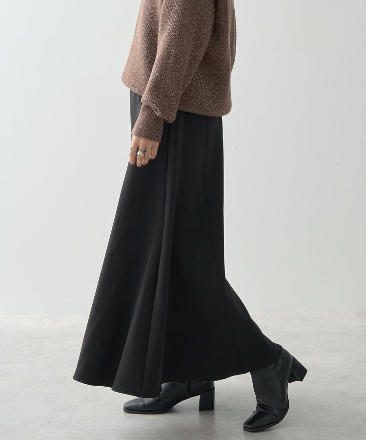 AMERICAN HOLIC「マーメイドポンチスカート」|フレア|Black