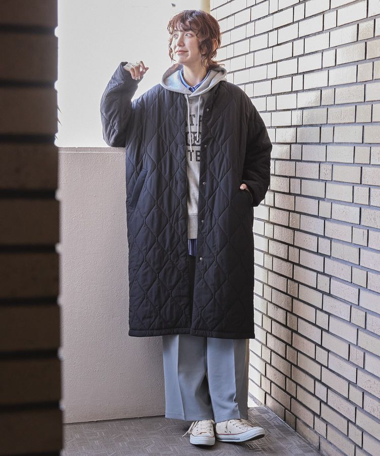AMERICAN HOLIC「軽ポカキルティングロングコート」|その他|