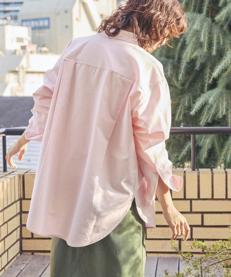 AMERICAN HOLIC「UVカットリサイクルコットンオックスシャツ」|シャツ・ブラウス|