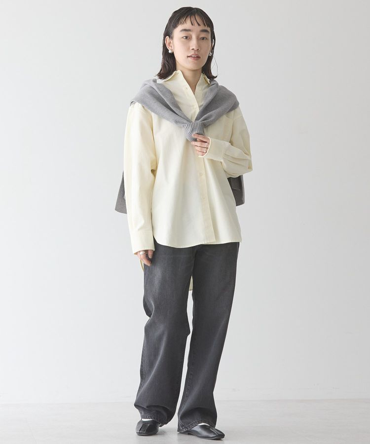 AMERICAN HOLIC「UVカットリサイクルコットンオックスシャツ」|シャツ・ブラウス|