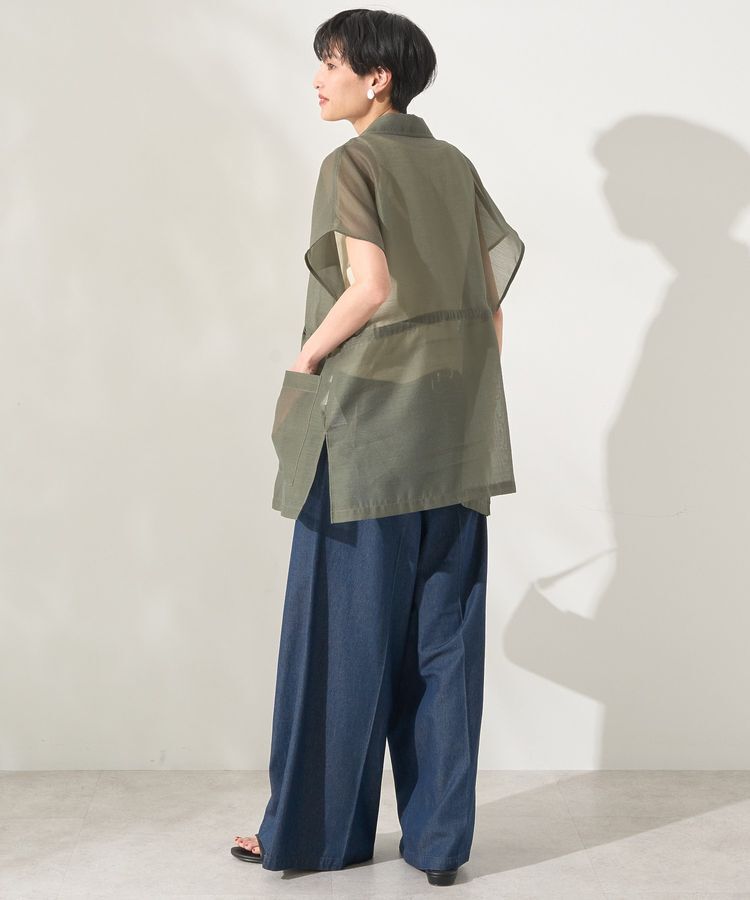 AMERICAN HOLIC「シアーオーバーサイズテーラードベスト【WEB限定カラー有り】」|その他|