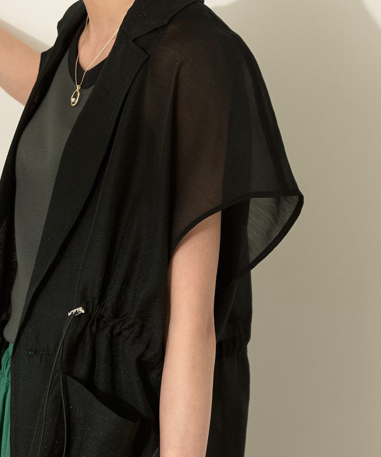 AMERICAN HOLIC「シアーオーバーサイズテーラードベスト【WEB限定カラー有り】」|その他|