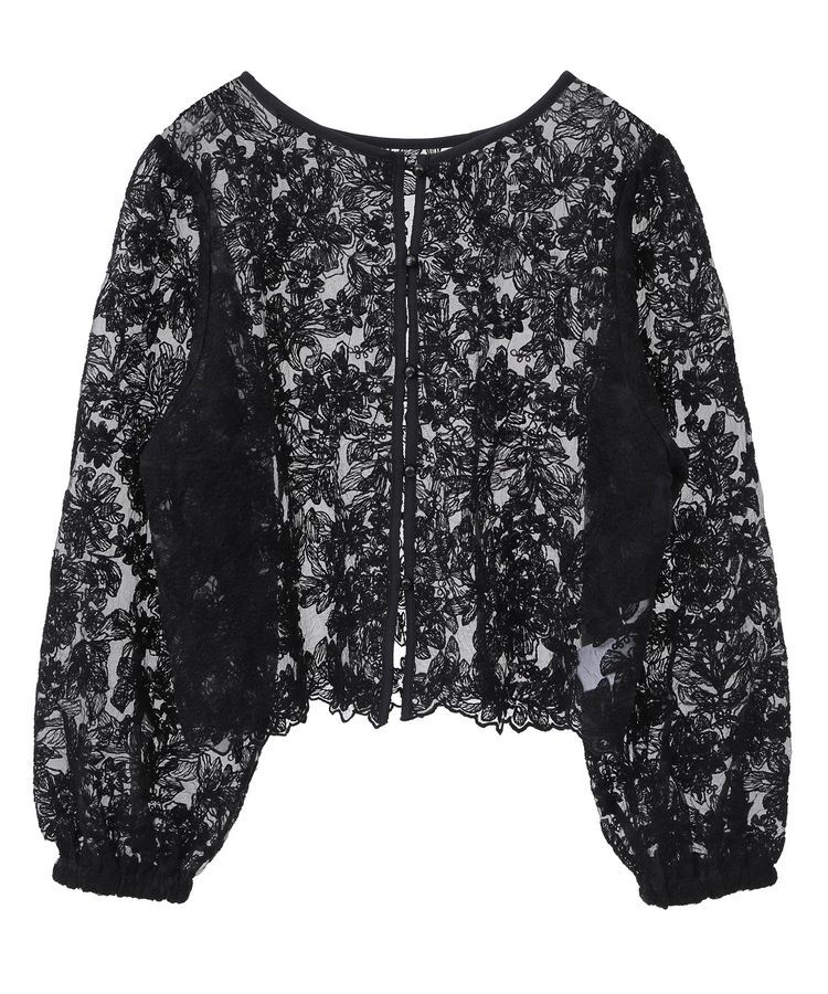 AMERICAN HOLIC「前後2WAYシアーレースブラウス」|シャツ・ブラウス|