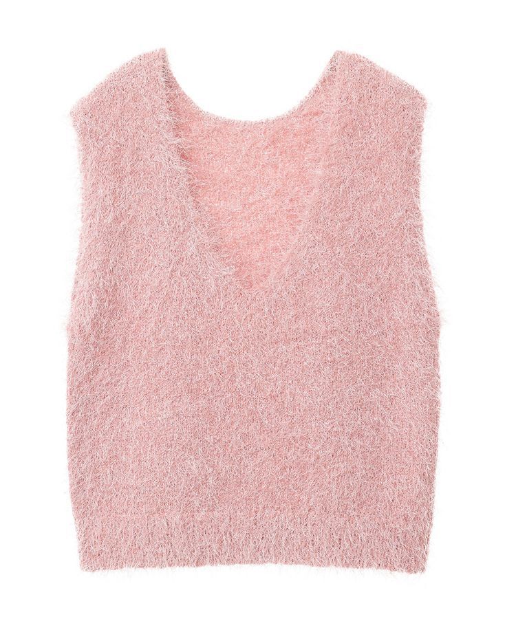 AMERICAN HOLIC「【選べる丈2サイズ】前後2wayシャギーベスト」|ベスト・ジレ|