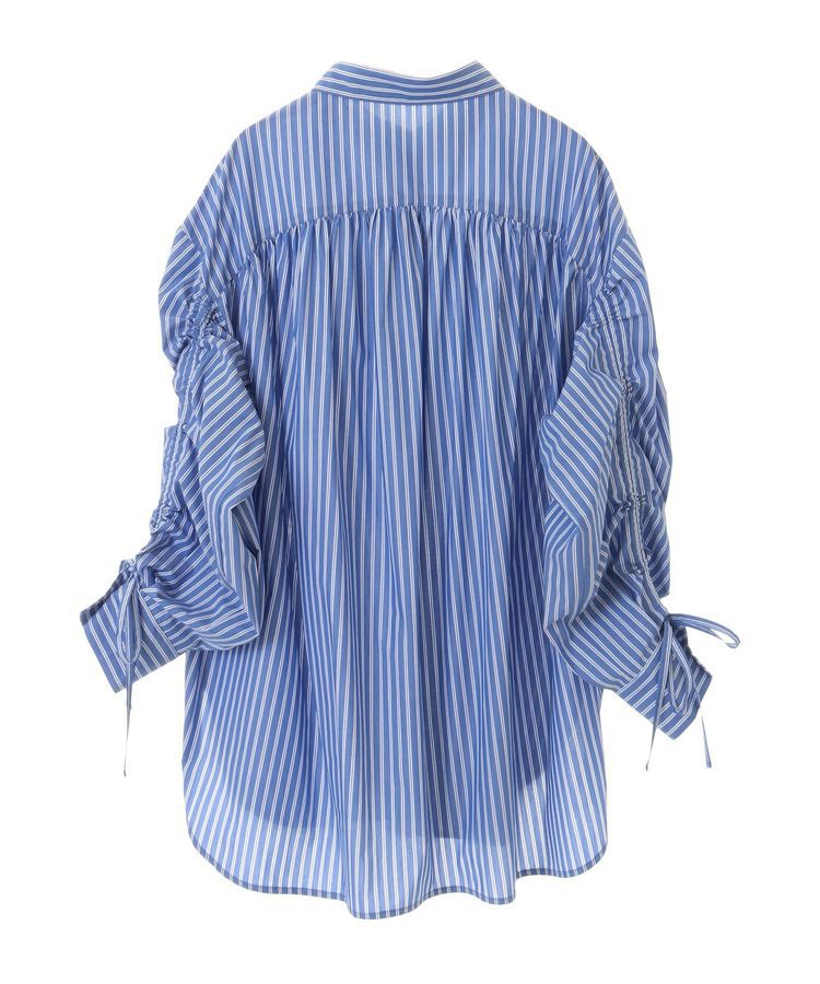 AMERICAN HOLIC「イージーケアバックギャザーリボンシャツ」|シャツ・ブラウス|